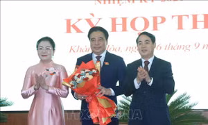 Ông Nguyễn Khắc Toàn được bầu làm Chủ tịch UBND tỉnh Khánh Hòa