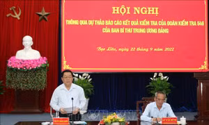 Bạc Liêu: Phát huy tinh thần tự soi, tự sửa, tăng cường xây dựng, chỉnh đốn Đảng