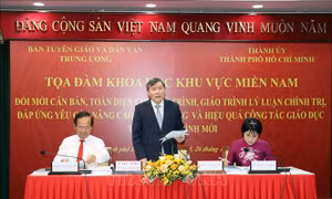 Đổi mới giáo trình lý luận chính trị phù hợp yêu cầu của kỷ nguyên số