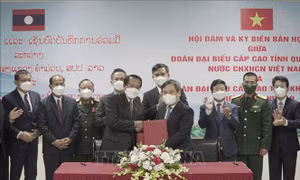 Quảng Bình thắt chặt quan hệ hợp tác với tỉnh Khăm Muộn (Lào)