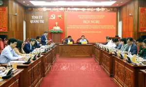 Công bố Quyết định kiểm tra, giám sát đối với Ban Thường vụ Tỉnh ủy Quảng Trị, Khánh Hòa