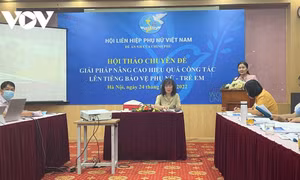 Cần có phương pháp can thiệp, hỗ trợ, bảo vệ phụ nữ, trẻ em kịp thời