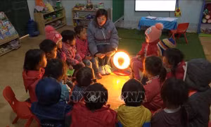 Huyện vùng cao Hà Giang tăng cường phòng, chống rét cho học sinh