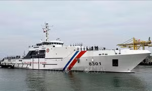 Lần đầu tiên tàu của Lực lượng bảo vệ bờ biển Philippines thăm Việt Nam
