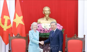 Tổng Bí thư Tô Lâm tiếp Đại sứ Australia Gillian Bird tại Việt Nam