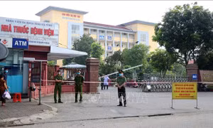 Phong tỏa Bệnh viện Đa khoa tỉnh Hà Tĩnh vì liên quan đến 1 ca mắc COVID-19