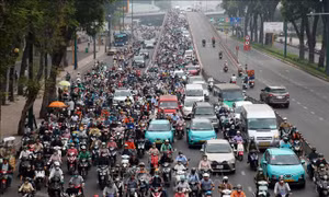 TP Hồ Chí Minh giảm ô nhiễm từ chuyển đổi phương tiện giao thông