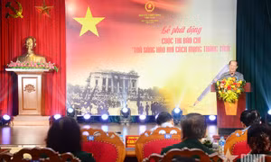 Phát động Cuộc thi báo chí 'Tỏa sáng hào khí Cách mạng Tháng Tám'