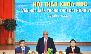 Hội thảo khoa học 'Văn hóa biển trong thời đại Hùng Vương'