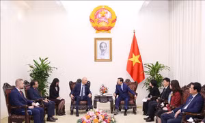 Phó Thủ tướng Trần Hồng Hà tiếp Phó Chủ tịch Tập đoàn IC ICTAS, Thổ Nhĩ Kỳ