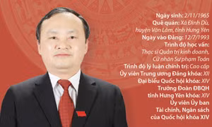 Đồng chí Đỗ Tiến Sỹ tái đắc cử Bí thư Tỉnh ủy Hưng Yên