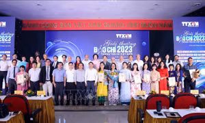 Lễ trao Giải thưởng Báo chí Thông tấn xã Việt Nam năm 2023