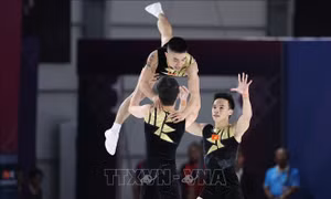 SEA Games 32: Aerobic Việt Nam hoàn tất 'hat-trick vàng'
