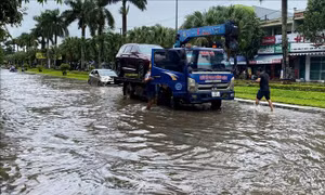 Cảnh báo mưa to, có nơi mưa rất to, gây ngập ở nhiều khu vực tại Quảng Nam
