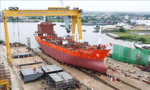 Ngành đóng tàu Hải Phòng đang dần lấy lại vị thế