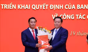Trao quyết định bổ nhiệm Tổng Biên tập Báo điện tử Đảng Cộng sản Việt Nam