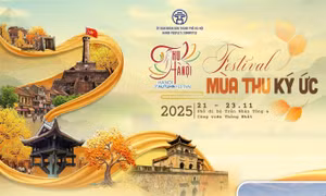 Festival 'Thu Hà Nội - Mùa thu ký ức' từ ngày 21 - 23/11/2025