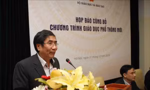 Chương trình giáo dục phổ thông mới sẽ bắt đầu áp dụng với lớp 1 từ năm học 2020-2021