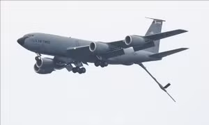 Máy bay tiếp dầu KC-135 được 'cấy' đuôi mới sau vụ va chạm trong xung đột Iran