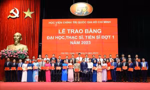Học viện Chính trị quốc gia Hồ Chí Minh tổ chức Lễ trao bằng tốt nghiệp Đại học, Thạc sĩ, Tiến sĩ