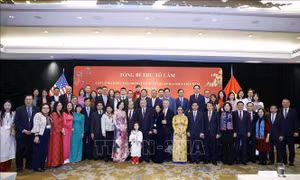 Tổng Bí thư Tô Lâm gặp gỡ bà con cộng đồng và các cơ quan đại diện Việt Nam tại Hoa Kỳ
