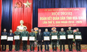 Hòa Bình: Hoạt động đoàn kết quân dân phát huy hiệu quả