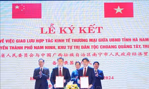 Tăng cường hợp tác giữa tỉnh Hà Nam và thành phố Nam Ninh (Trung Quốc)