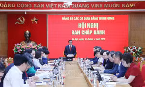 Thường trực Ban Bí thư Trần Cẩm Tú: Tiếp tục nâng cao hơn nữa chất lượng tham mưu chiến lược