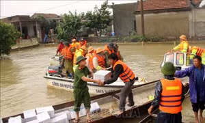 Quảng Bình: Hơn 15.000 ngôi nhà bị ngập, công tác cứu trợ được triển khai kịp thời