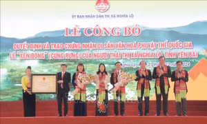 Lễ Xên đông được công nhận Di sản văn hóa phi vật thể quốc gia