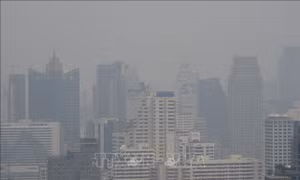 Thủ đô Bangkok lại bị ô nhiễm khói bụi