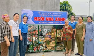 Những 'ngôi nhà xanh' gieo mầm hạnh phúc từ rác thải
