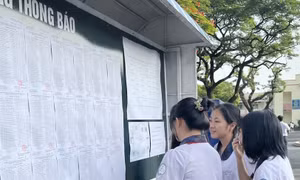 Hà Nội: Công bố tỷ lệ đăng ký dự tuyển lớp 10 công lập năm học 2025-2026