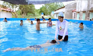 Sáng 19/5 sẽ diễn ra lễ phát động toàn dân tập luyện bơi, phòng chống đuối nước