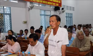 Cử tri kiến nghị phát triển hạ tầng giao thông nông thôn