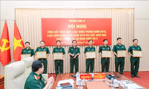 Tạo hành lang pháp lý, nâng hiệu quả hoạt động của cơ quan quân sự các cấp