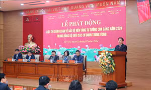 Phát động Cuộc thi chính luận về bảo vệ nền tảng tư tưởng của Đảng năm 2024 