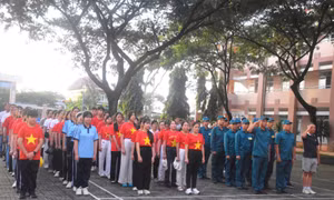 500 người dân xã Bình Giã hưởng ứng 'Cùng Việt Nam tiến bước'