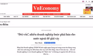 Nghiên cứu, đánh giá kỹ thông tin nhiều doanh nghiệp buộc phải bán cho nước ngoài do 'đói vốn'