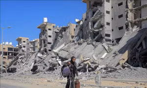 Ít nhất 15 người Palestine thiệt mạng do trúng không kích ở Trung Gaza