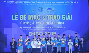 IMSO 2019: Đoàn học sinh Việt Nam giành tổng cộng 36 huy chương