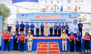Thanh niên TP Hồ Chí Minh xây dựng văn hóa giao thông