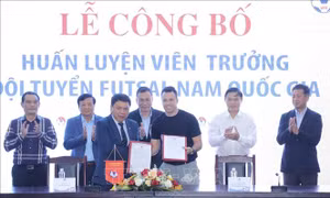 Thành tích đáng nể của tân Huấn luyện viên trưởng Đội tuyển Futsal Quốc gia