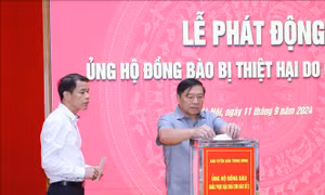 Cả nước chung tay ủng hộ hỗ trợ đồng bào bị thiệt hại do bão số 3