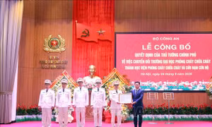 Mở rộng sứ mệnh đào tạo lực lượng phòng cháy chữa cháy và cứu nạn cứu hộ