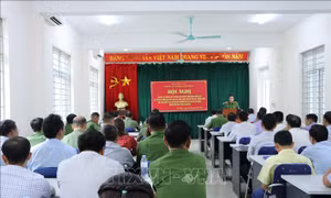 Giải quyết tình hình phức tạp về trật tự an toàn xã hội tại Sìn Hồ, Lai Châu
