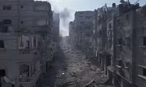 Hình ảnh Gaza sau những đợt không kích của Israel