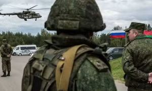 Ukraine: Nga rút gần như toàn bộ quân khỏi Belarus 