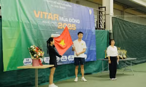Nga: Giải quần vợt ViTAR Mùa đông quy tụ trái tim người Việt hướng về quê hương 