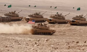 Mỹ, Saudi Arabia tập trận chống máy bay không người lái lần đầu tiên